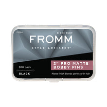 Load image into Gallery viewer, Fromm 2'' Bobby Pins Matte - 300 Pack