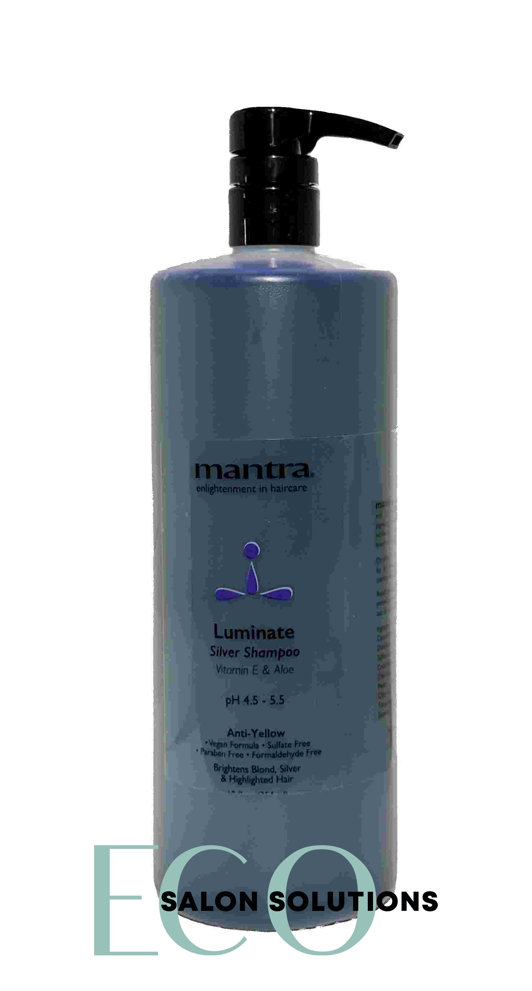 Mantra Luminate Silver Shampoo (New Sulfate Free Formula)