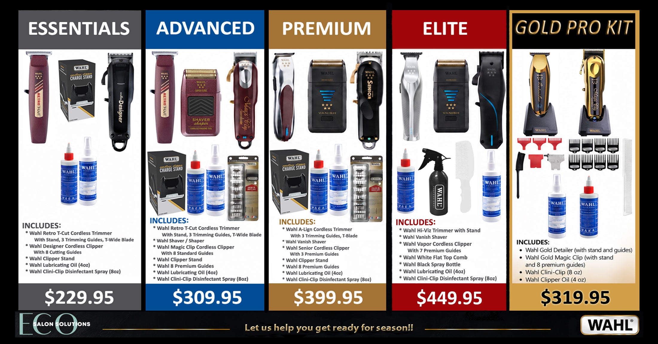 Wahl Tool Promotion (From beginner to advanced...pick which best works for you)