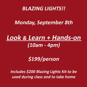 Blazing Lights Event - Monday, September 8th, 2025