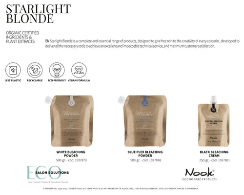 Nook Starlight Blonde Bleaching Systems