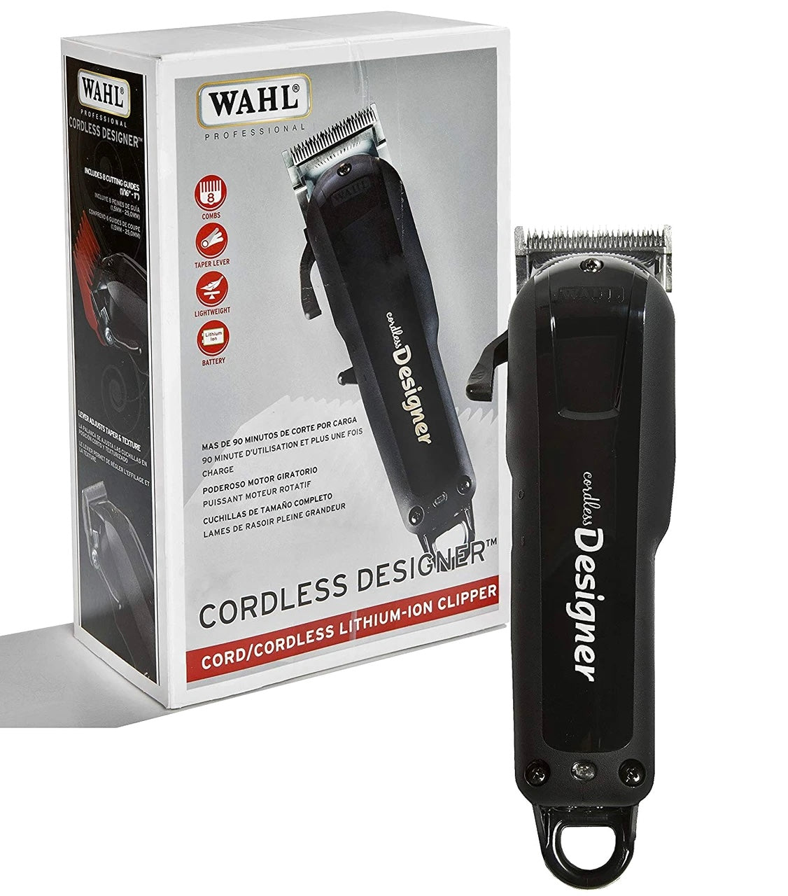 Wahl - Designer Li (Cord/Cordless) Clipper - #8591