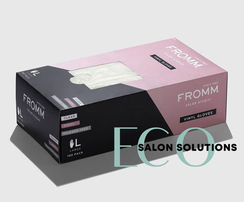Fromm Clear Vinyl Powder-Free Gloves