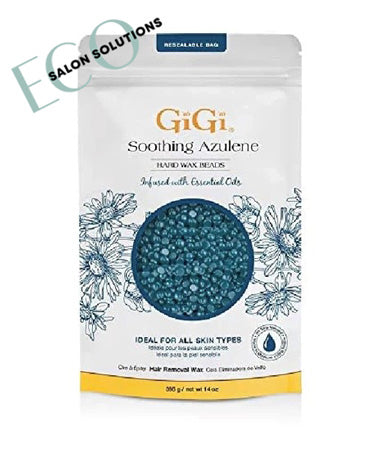 GiGi Hard Wax Beads Infused with Smoothing Azulene 14oz