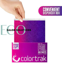 Load image into Gallery viewer, ColorTrak Pop-Up Foil Sheets 400ct - Purple/Pink Gradiant