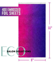 Load image into Gallery viewer, ColorTrak Pop-Up Foil Sheets 400ct - Purple/Pink Gradiant