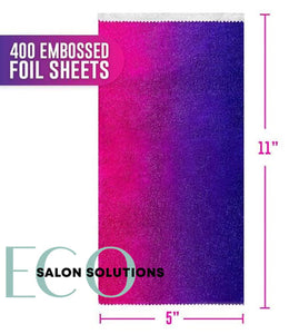 ColorTrak Pop-Up Foil Sheets 400ct - Purple/Pink Gradiant