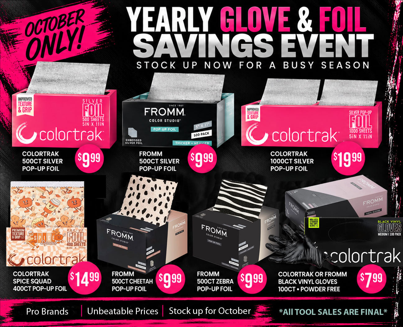 Foil & Glove Promotion!