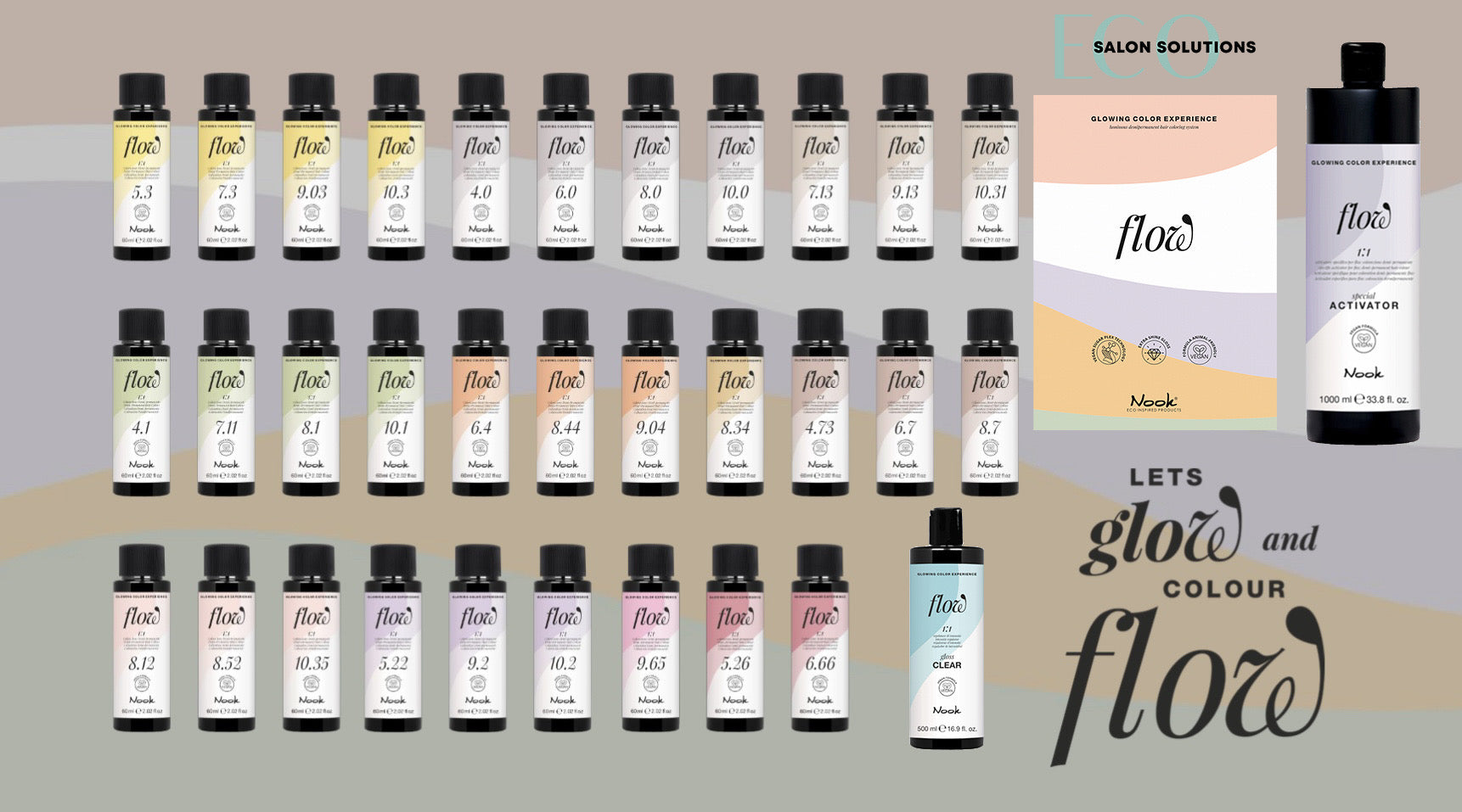 Nook Flow Demi-Permanent Liquid Color System Intro Deal (1 intro per stylist)