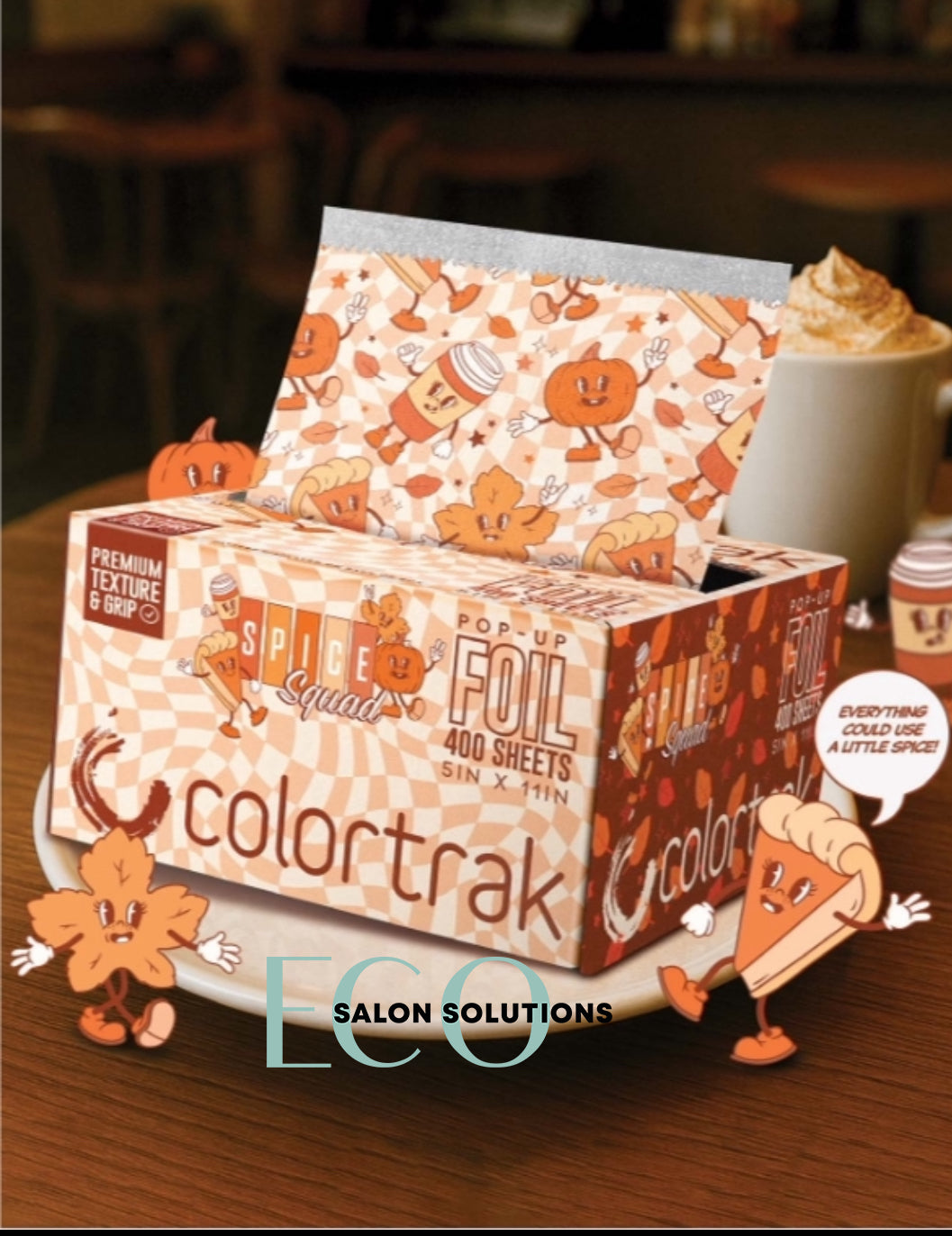 ColorTrak Spice Squad 400 count Pop-up Foils with Improved Texture & Grip