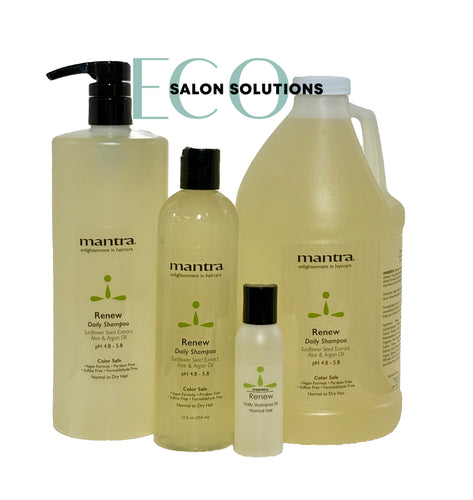 Mantra Renew Color-Safe Daily Shampoo (Classic Updated High Lather Formula)