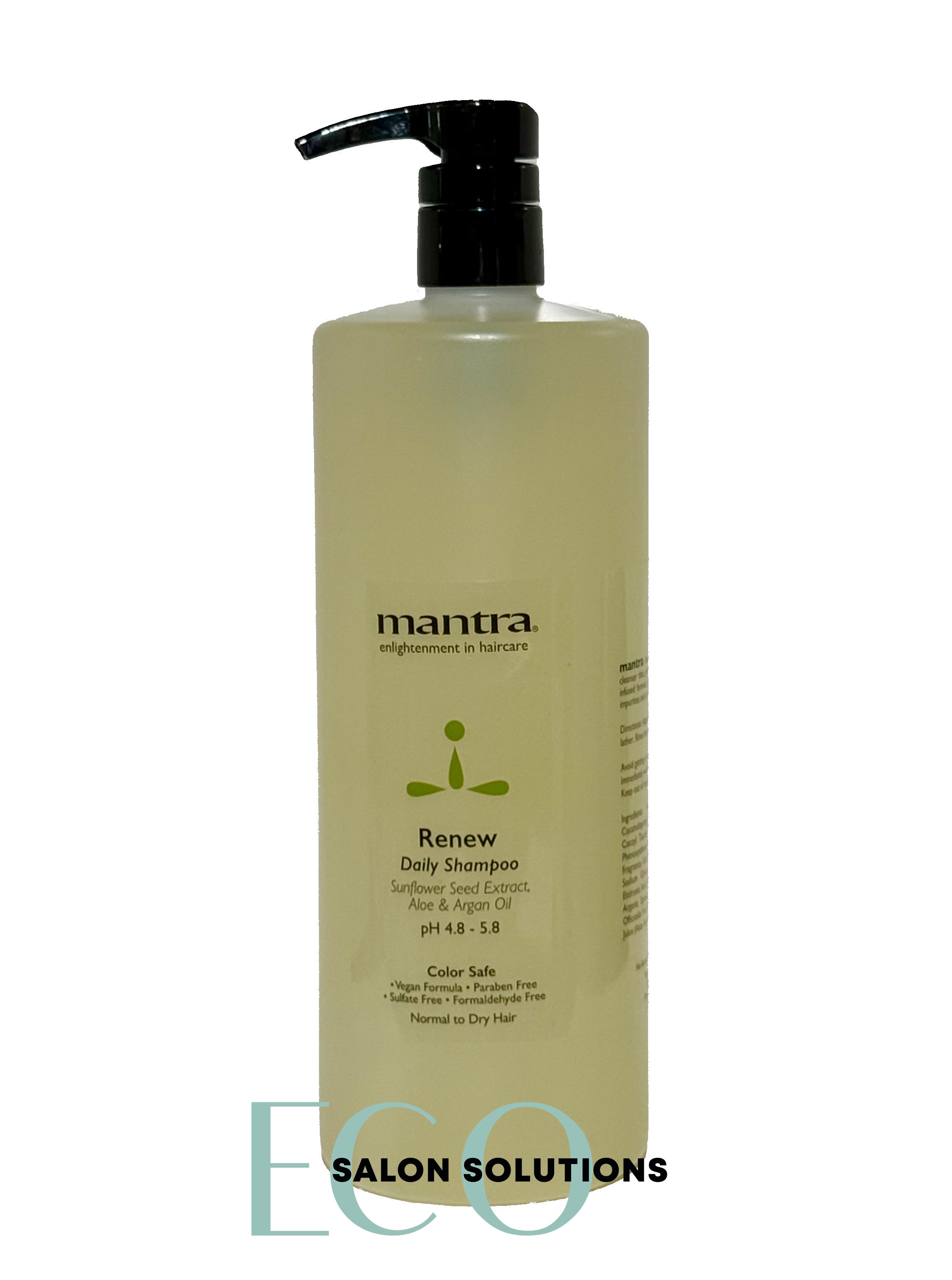 Mantra Renew Color-Safe Daily Shampoo (Classic Updated High Lather Formula)