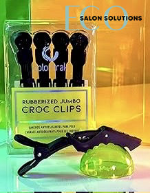 Rubberized Jumbo Croc Clips - ColorTrak 5414