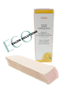 GiGi - Large Natural Muslin Epilating Strips 0610 - 100 Strips