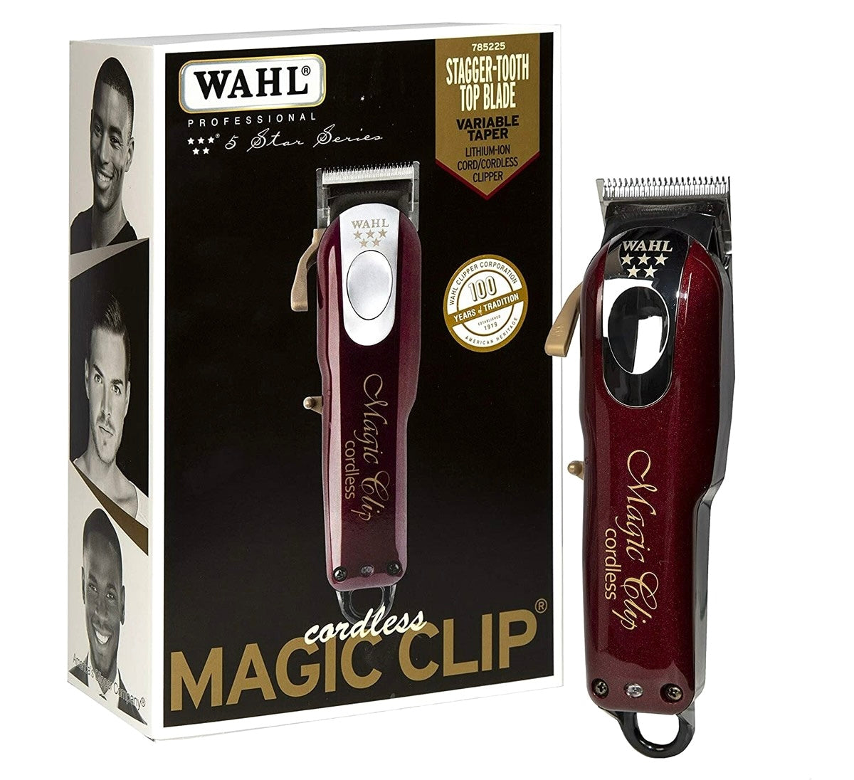 Wahl - 5 Star Magic Clip Clipper - Cord/Cordless #8148