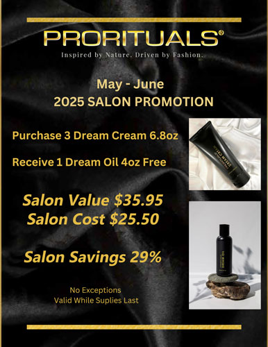 Free Dream Oil with Purchase of 3 Dream Cream Kit