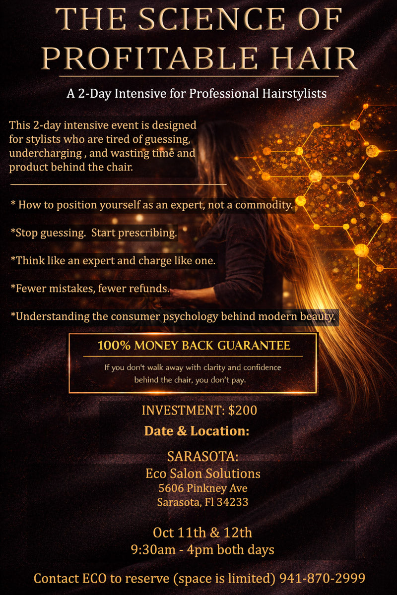 The Science of Profitable Hair - October 11th & 12th - SRQ