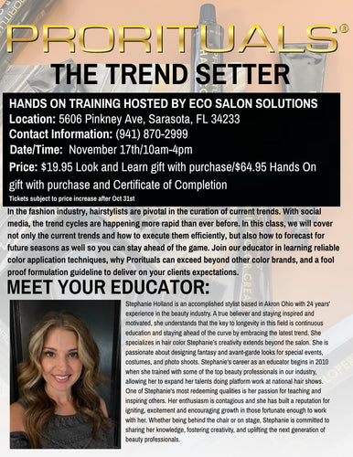 THE TREND SETTER - ProRituals