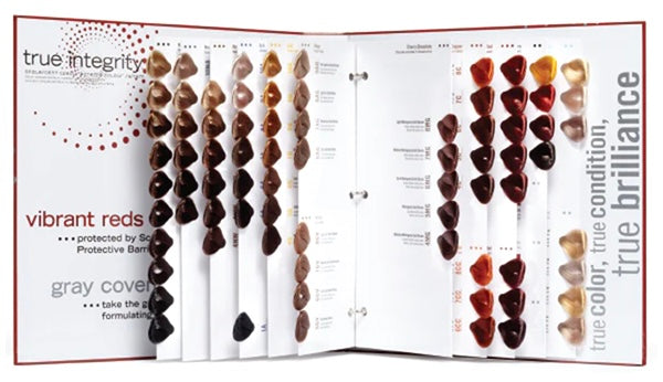 Scruples True Integrity Opalescent Creme Color Swatch Book