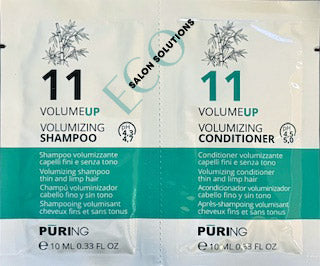 Puring 11 Volume Up Volumizing Shampoo & Conditioner Packets (0.33oz)