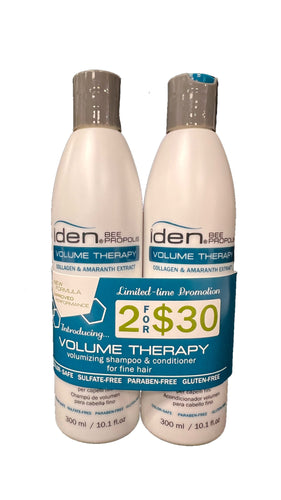 Iden Volume Therapy Shampoo and Conditioner Set - 10.1oz