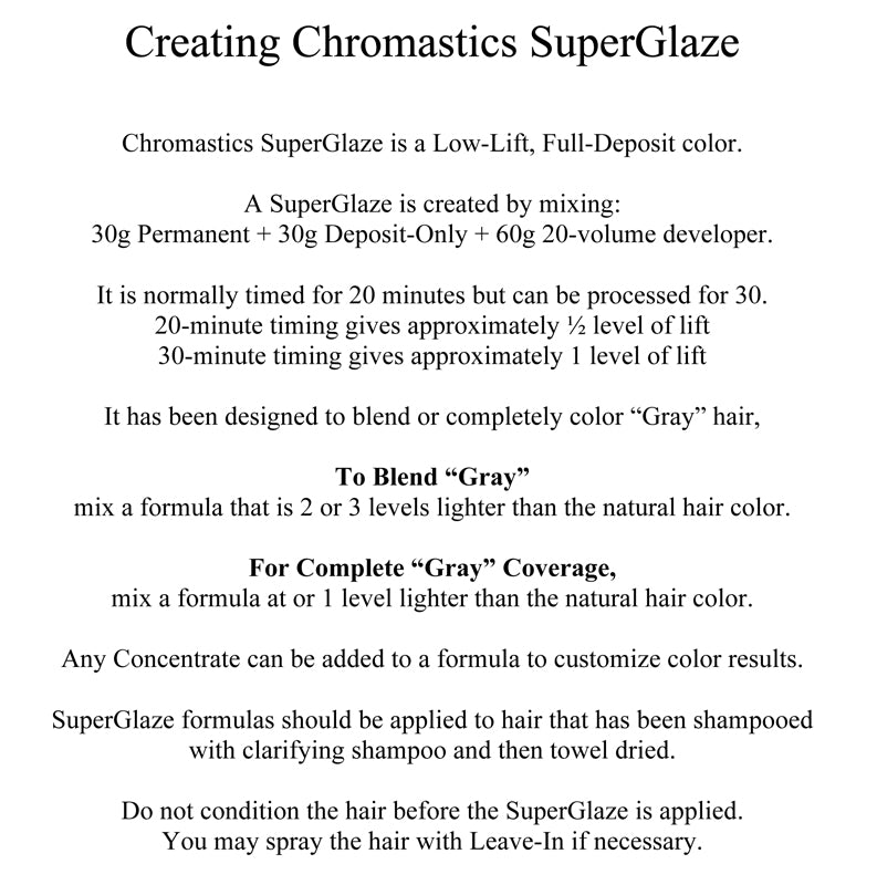 Chromastics Manual