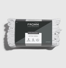 Load image into Gallery viewer, Fromm 100% Cotton Colorsafe Towels - 6 Packs