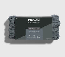 Load image into Gallery viewer, Fromm 100% Cotton Colorsafe Towels - 6 Packs