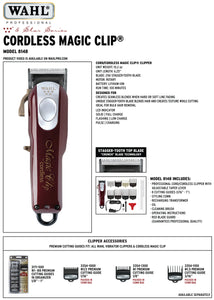 5 Star Magic Clip Clipper - Cord/Cordless #8148