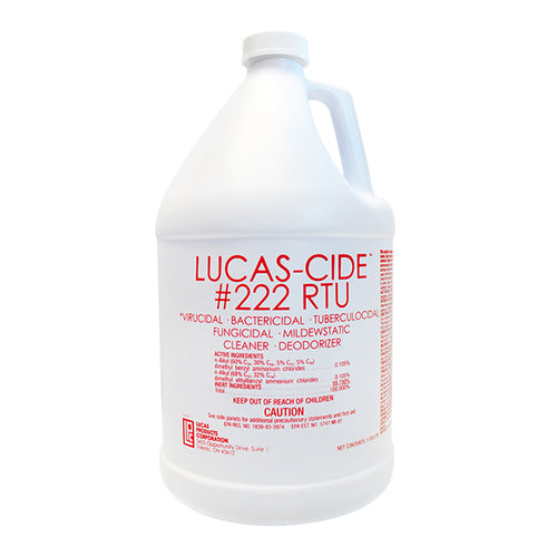 Lucas-Cide Hospital Grade Disinfectant - Ready-to-Use (RTU)