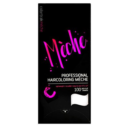 ColorTrak Professional Haircoloring Meche 5" x 16" 100ct