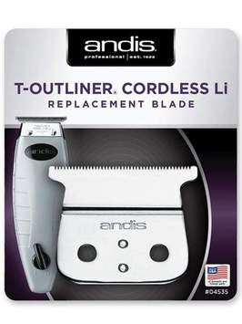 Andis Cordless T-Outliner Li Replacement T-Blade #04535